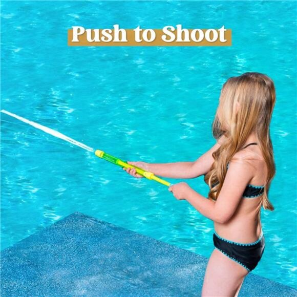 Kids 18 Pack 16.5'' Water Gun, Super Soaker Blaster‎ Squirt Summer Bulk Guns - Picture 5 of 7